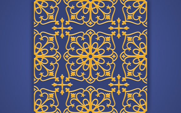 Decorative Beautiful Seamless Background: A Designer’s Take
