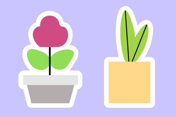 Decorative Garden Plants Icon: Graphics & Icons for Creative Sellers