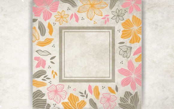 Decorative Paper Cut Floral Design SVG for Crafts Graphics