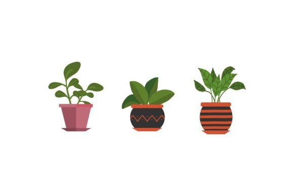 Decorative Plant Icon: Graphics & Icons for Branding