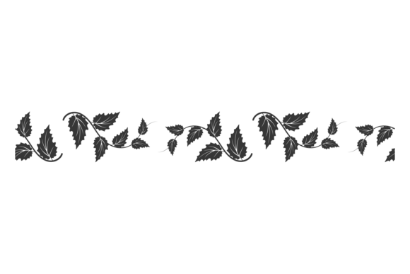 Floral Border Graphics for Crafts