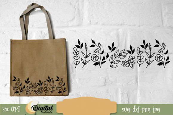 Flower Decorative Stickers SVG: Graphics for Crafts Sellers