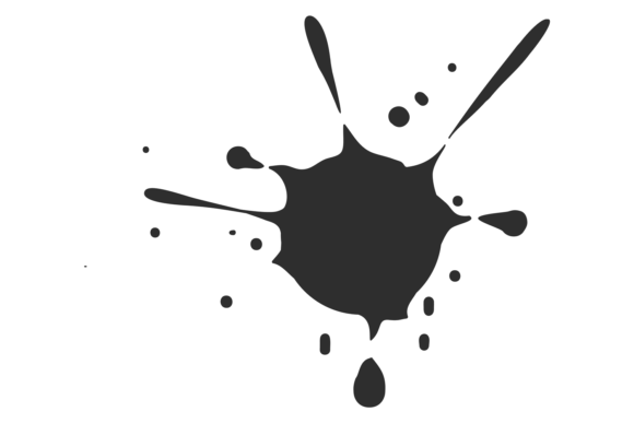 Ink Stain Graphics: Creative Decorative Element for Crafts & Content