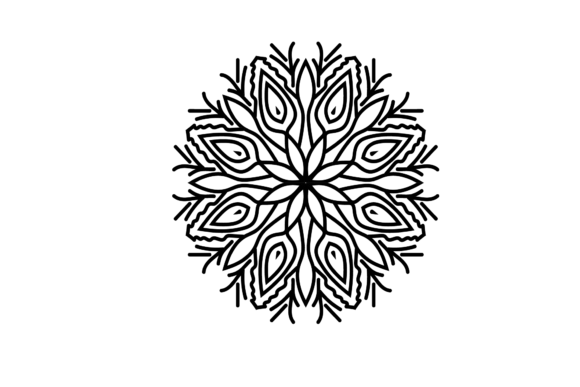 Mandala Decorative Abstrac Icon
