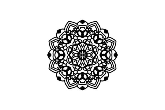 Mandala Decorative Art Icon: Graphics & Icons for Content Creators