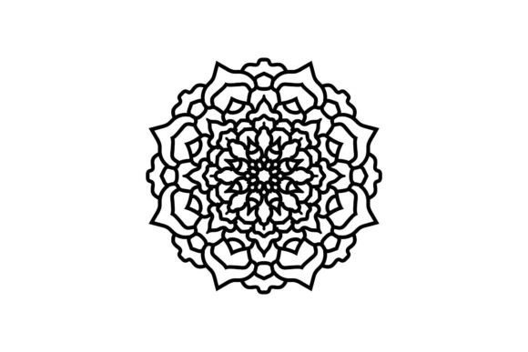 Mandala Flower Decorative Icon: Graphics & Icon Review