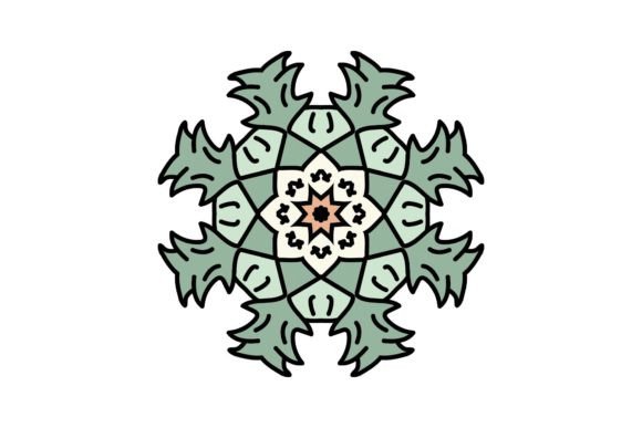 Mandala Geometry Decorative Icon: Graphics & Icons for Soulful Branding