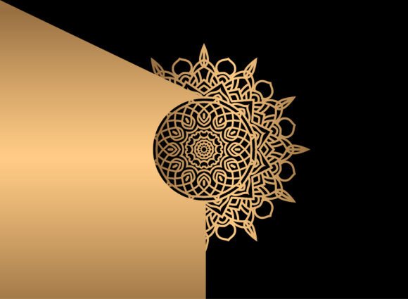 Mandala Vector Ethnic Decorative Element: Graphics & Patterns