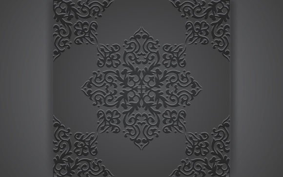 Paper Cut Decorative Flower Background Graphics Review